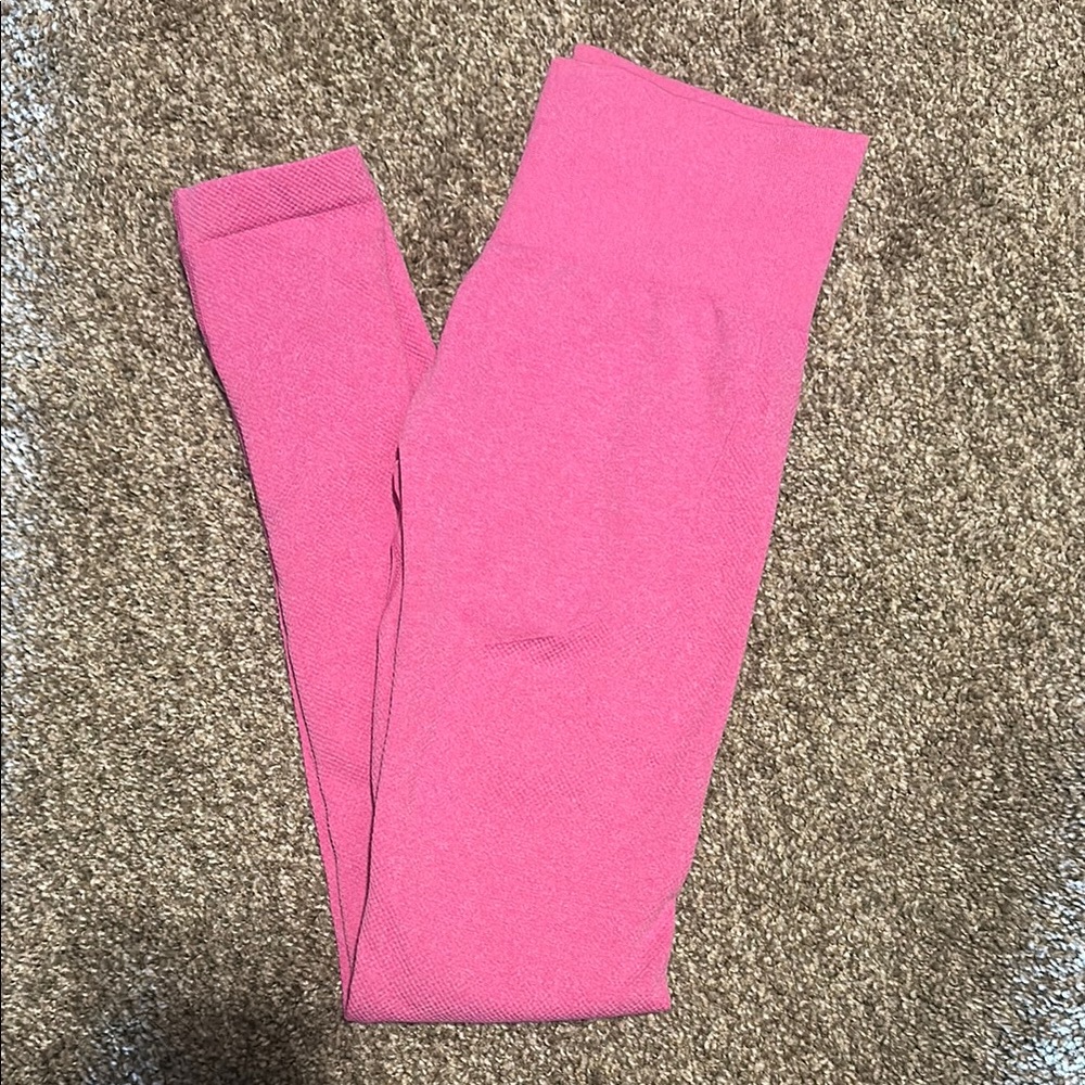 NVGTN Pink Leggings Vibrant Athletic Bottoms